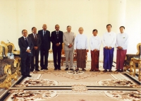 Along with Indian delegation called on H.E. Mr. U. Thein Sein, Hon’ble president of the Republic of the Union of Myanmar