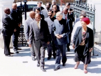 As Parliamentary Affairs Minister Led Parliamentary Delegation to South Africa - With South African Parliament Speaker