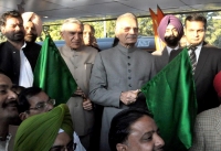 Flagging off Amritsar Train - 15th November 2013