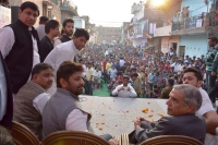 At a rally in Sector 25, Chandigarh