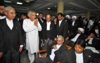 Meeting Lawyers at Bar Room of Punjab and Haryana High court