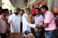 Campaigning in Car Bazar Sector 7 Chandigarh